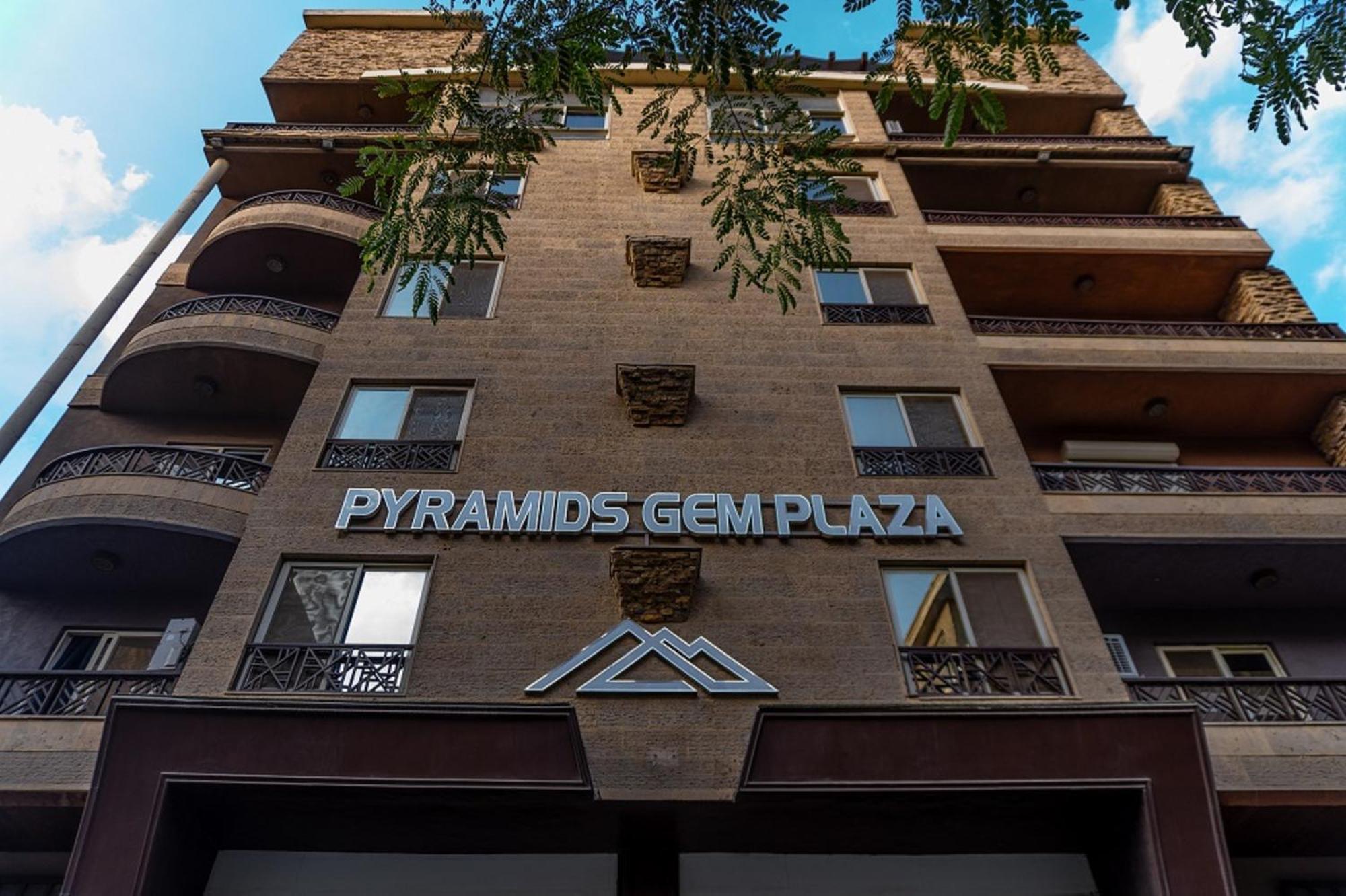 Pyramids Gem Plaza Hotel Kafret el-Gabal Buitenkant foto